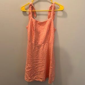 Peach SO dress